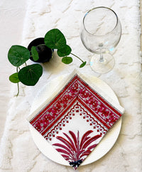 Block Print Napkins- 2024