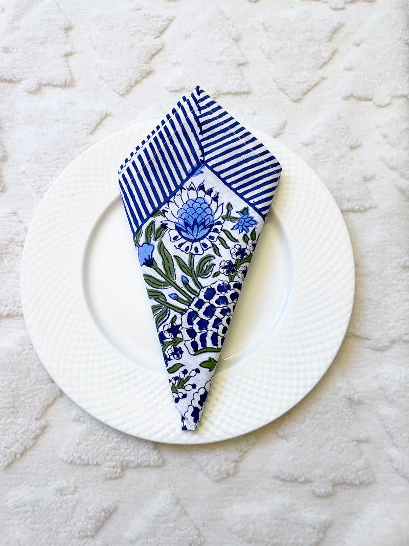 Block Print Napkins- 2024